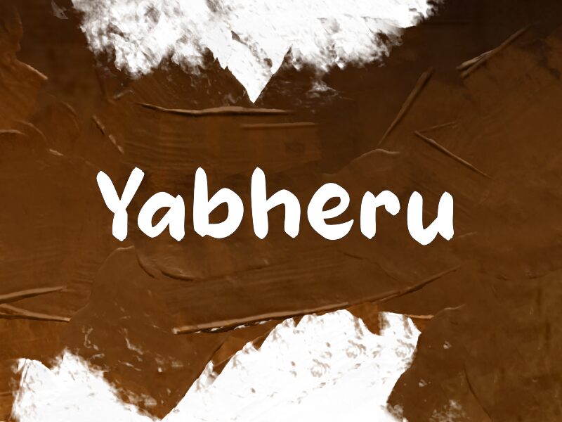 Yabheru 字体