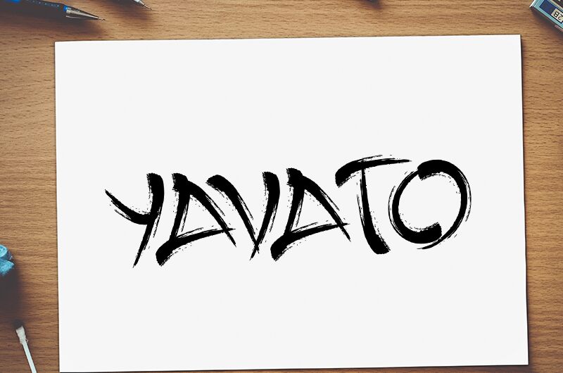 Yavato Schriftart