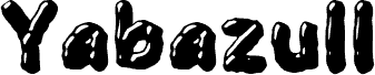 Preview of the Yabazull font