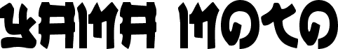 Yama Moto Condensed