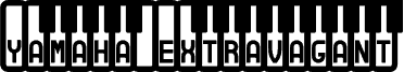 Yamaha Extravagant Regular písmo