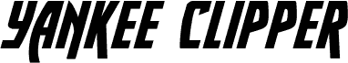 Yankee Clipper Expanded Italic