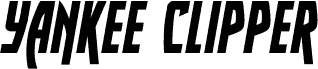 Yankee Clipper Semi-Italic