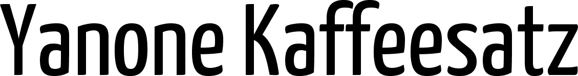 yanone kaffeesatz keynote download
