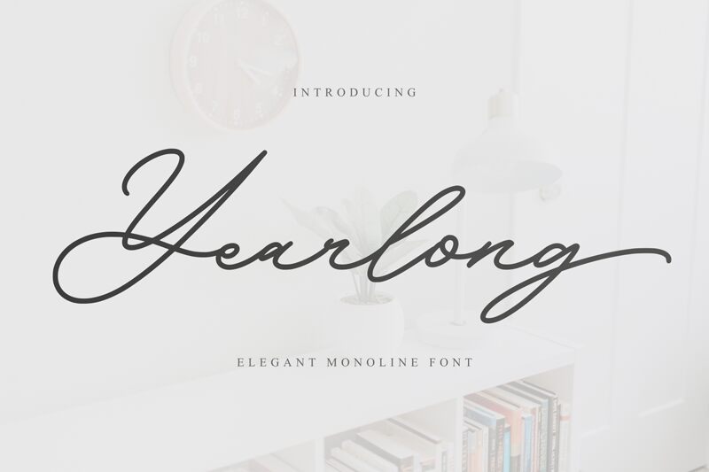Yearlong الخط