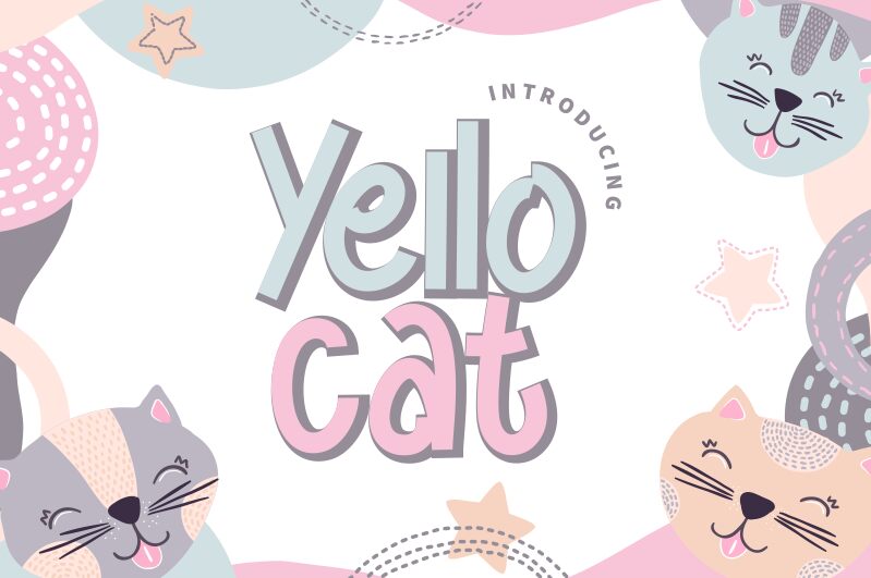 Yello Cat Czcionka