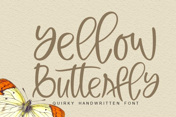 Yellow Butterfly 字体
