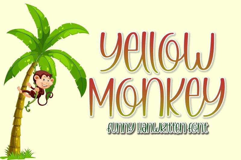 Yellow Monkey 字体