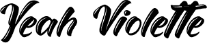 Yeah Violette - Personal Use