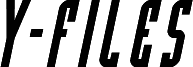 Y-Files Bold Italic