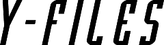 Y-Files Expanded Italic