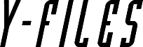 Y-Files Italic