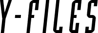Y-Files Semi-Italic