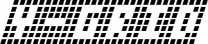Preview of the Y-Grid Italic font