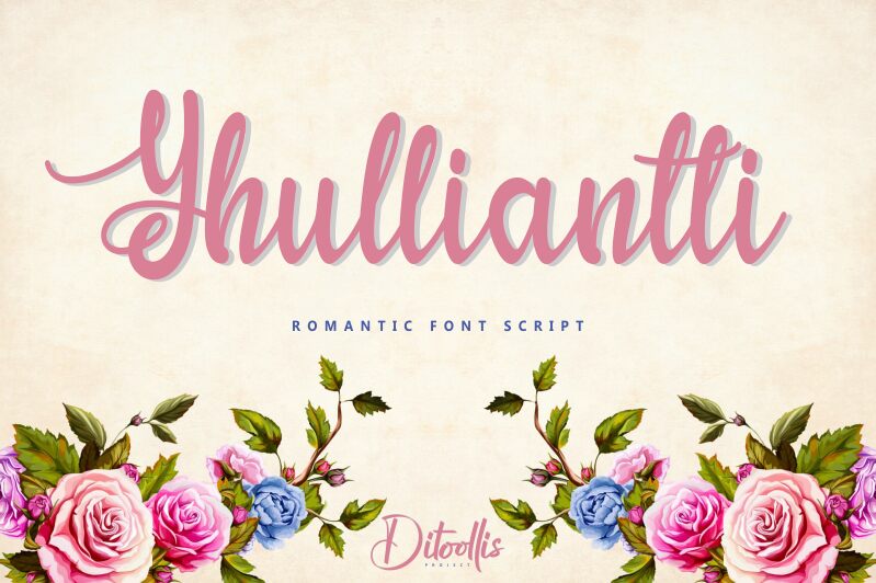 Yhulliantti Schriftart