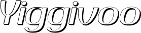 Yiggivoo Unicode 3D Italic