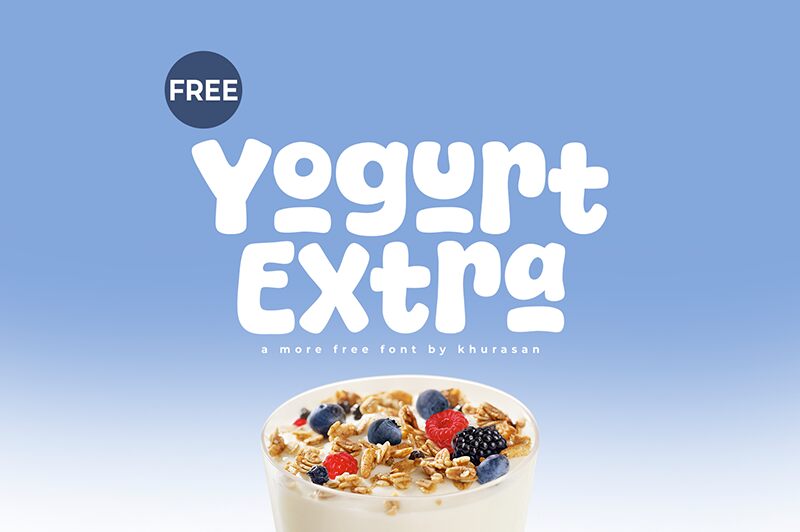 Yogurt Extra Czcionka