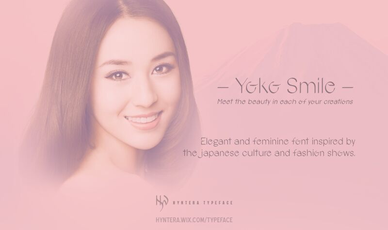 Yoko Smile Schriftart