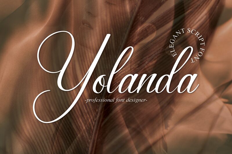 Yolanda Schriftart
