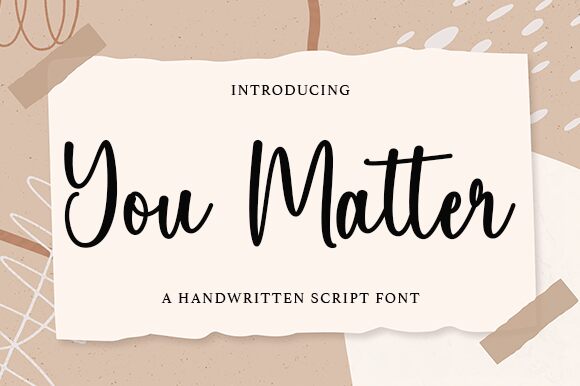 You Matter Carattere