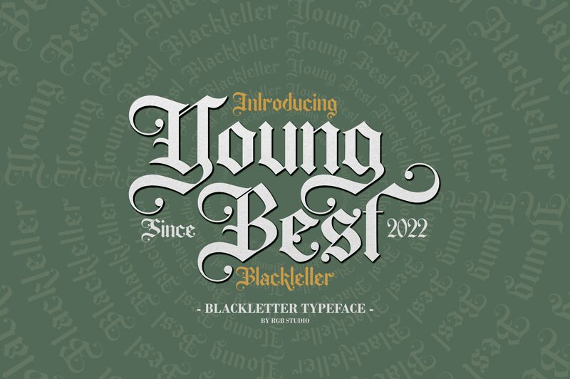 Young Best Schriftart