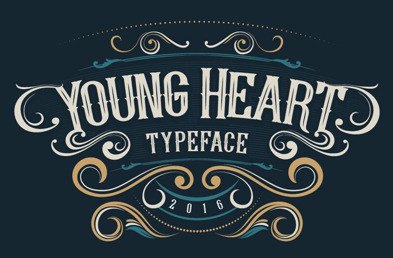 Young Heart Schriftart
