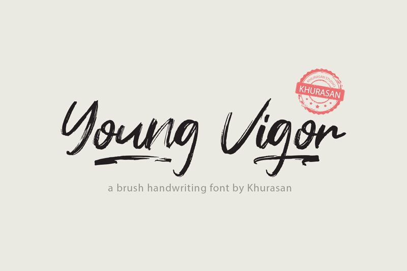 Young Vigor Шрифт