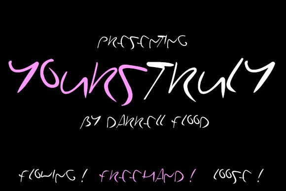 YoursTruly Font