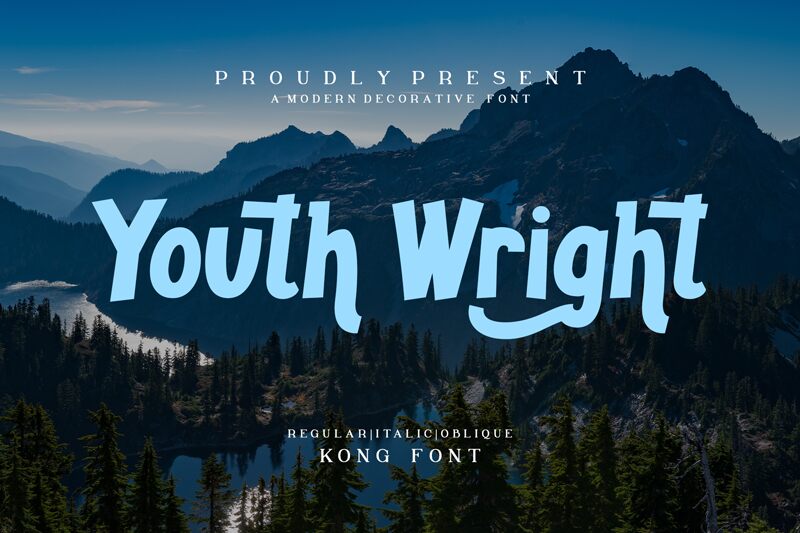Youth Wright Schriftart