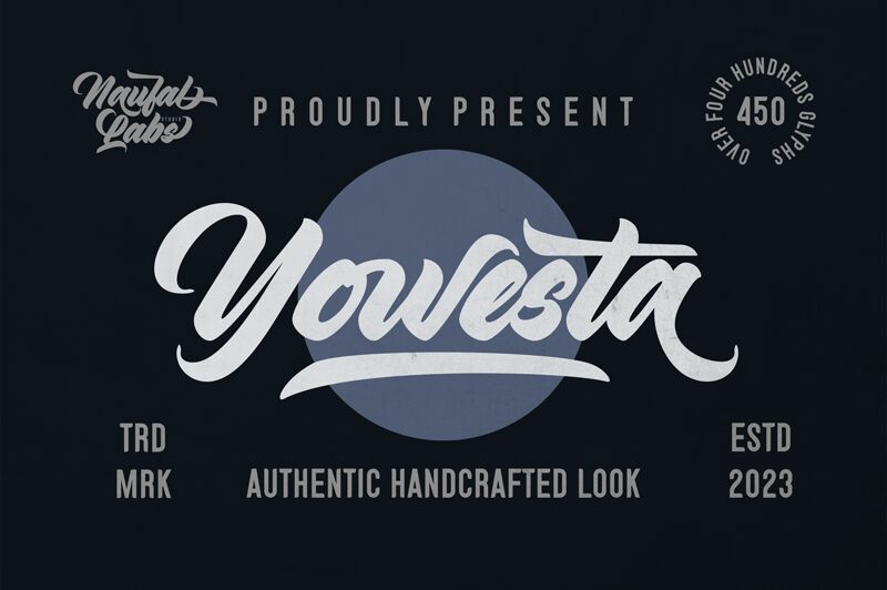 Yowesta Schriftart