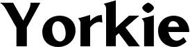 YorkieDEMO-SemiBold