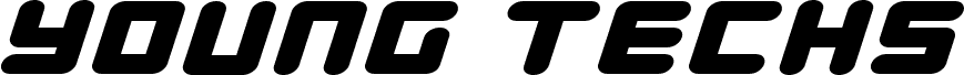 Young Techs Expanded Italic
