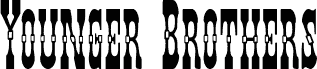 Podgląd czcionki Younger Brothers Condensed
