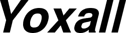 Yoxall Bold Italic