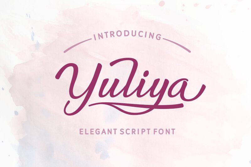 Yuliya Schriftart