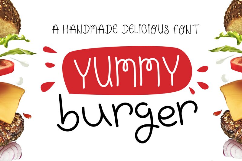 Yummy Burger Schriftart