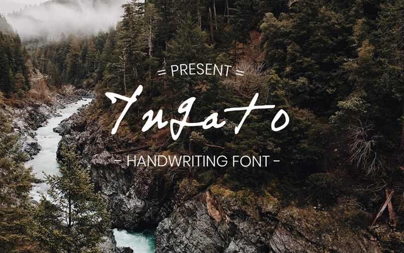 Yuqato Handwriting Шрифт