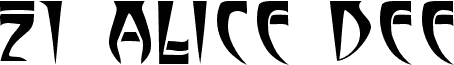 Z1Alice Dee