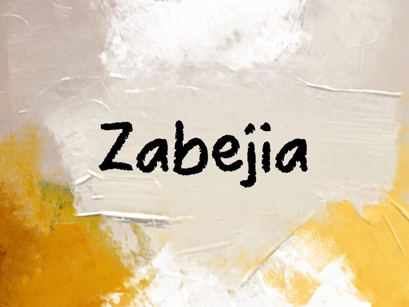 Zabejia Font
