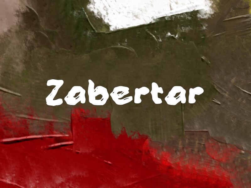 Zabertar 字体