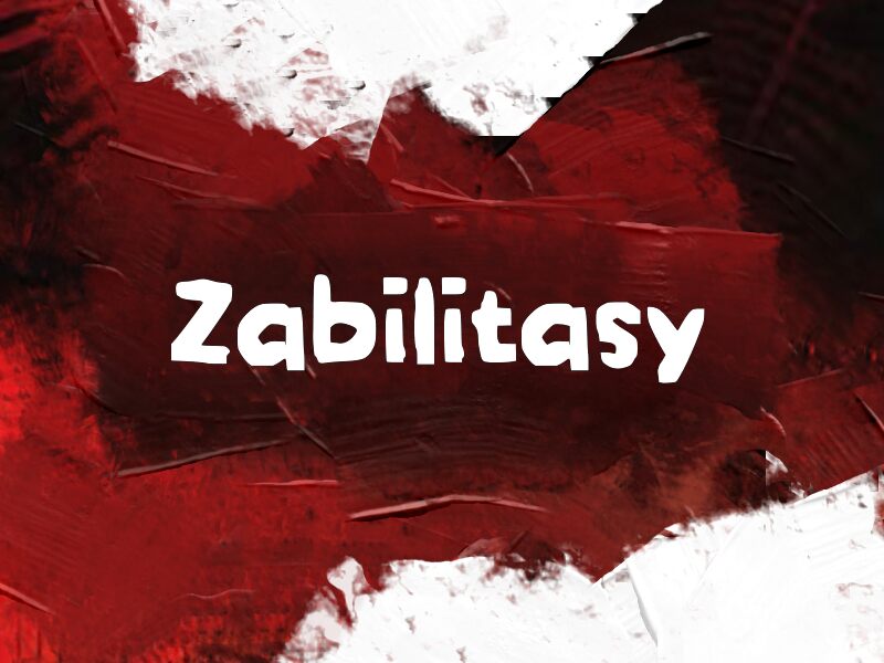 Zabilitasy Шрифт