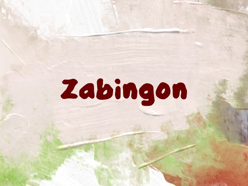 Zabingon 字体