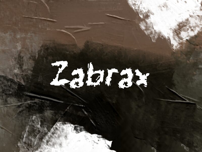 Zabrax — Prezentace písma