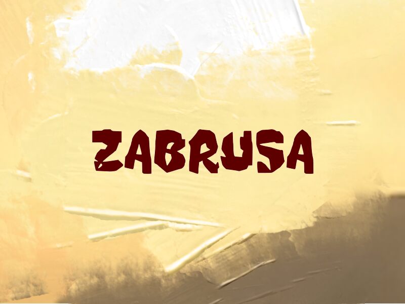 Zabrusa Font