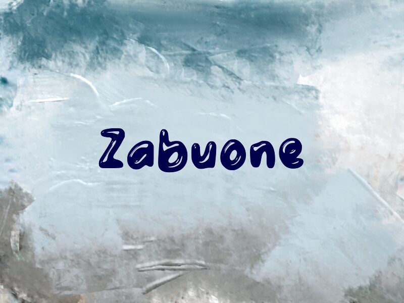 Zabuone Шрифт