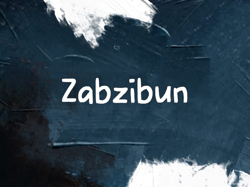Zabzibun 字体