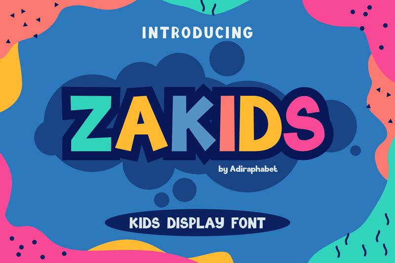 ZAKIDS Шрифт