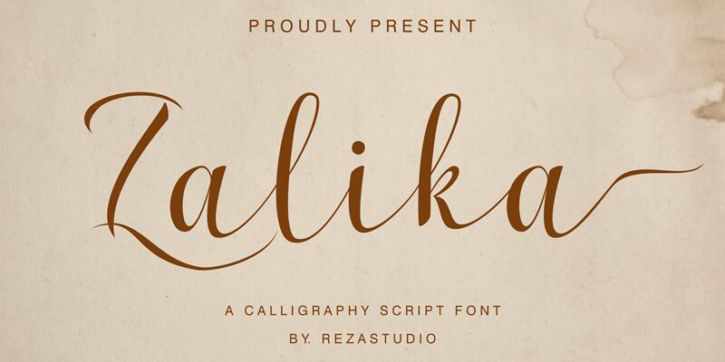 Zalika Schriftart