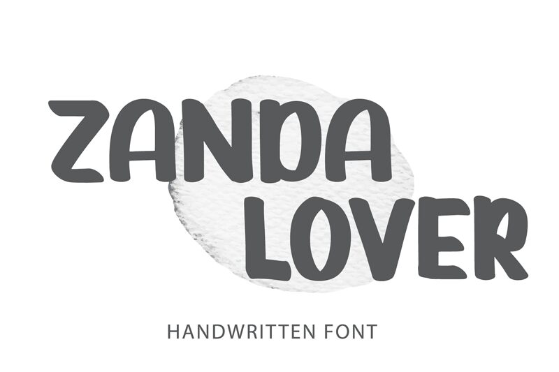 Zanda Lover Czcionka