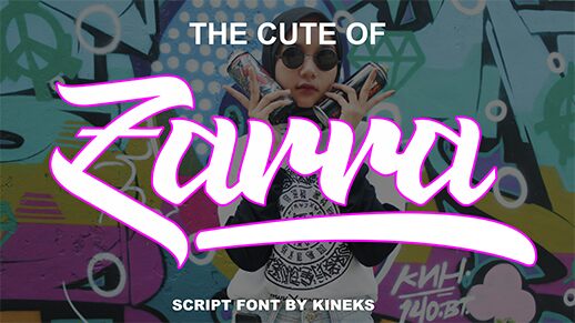 Zarra Schriftart